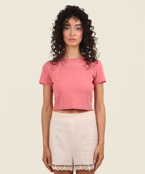 I Said, More Wine! (Crop Top)