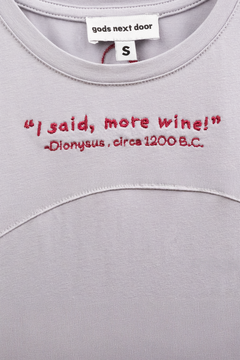 I Said, More Wine!