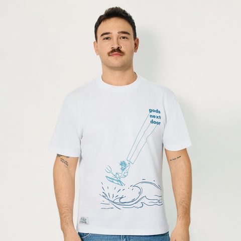Making Waves… Literally (Unisex Tişört)