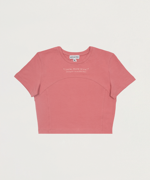 I Said, More Wine! (Crop Top)