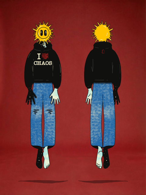 I Love Chaos (Unisex Hoodie)