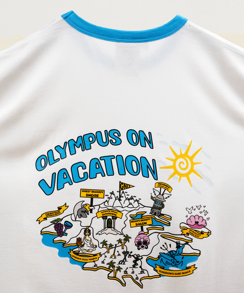 Olympus on Vacation (Unisex Tişört)