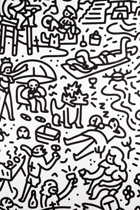 Gods on the Beach